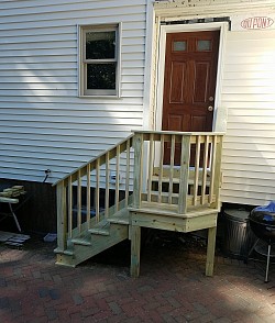Entry stairs
