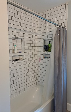 Shower tiling