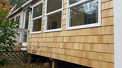 New windows and siding